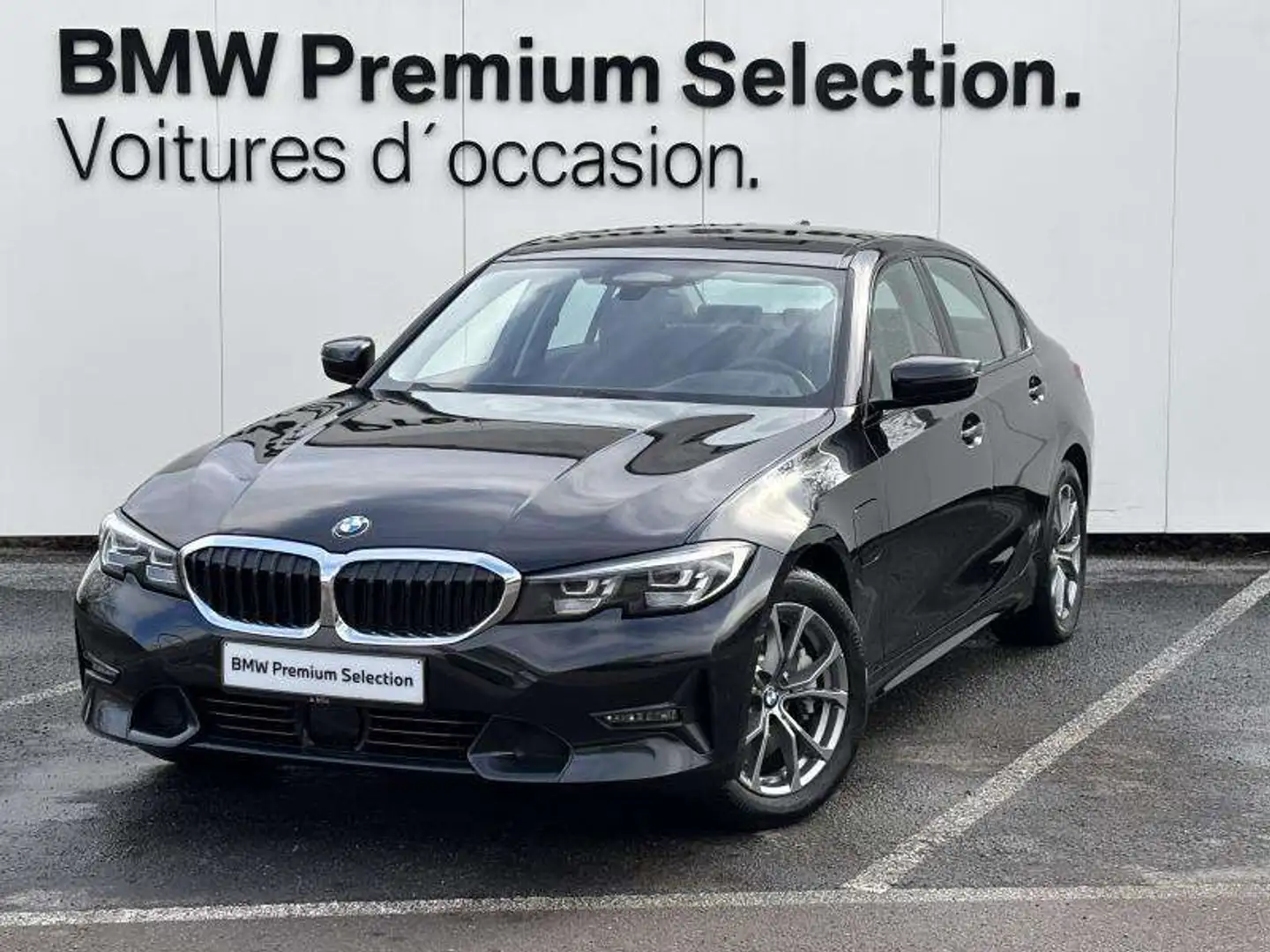 BMW 330 e Berline Sport Line Noir - 1