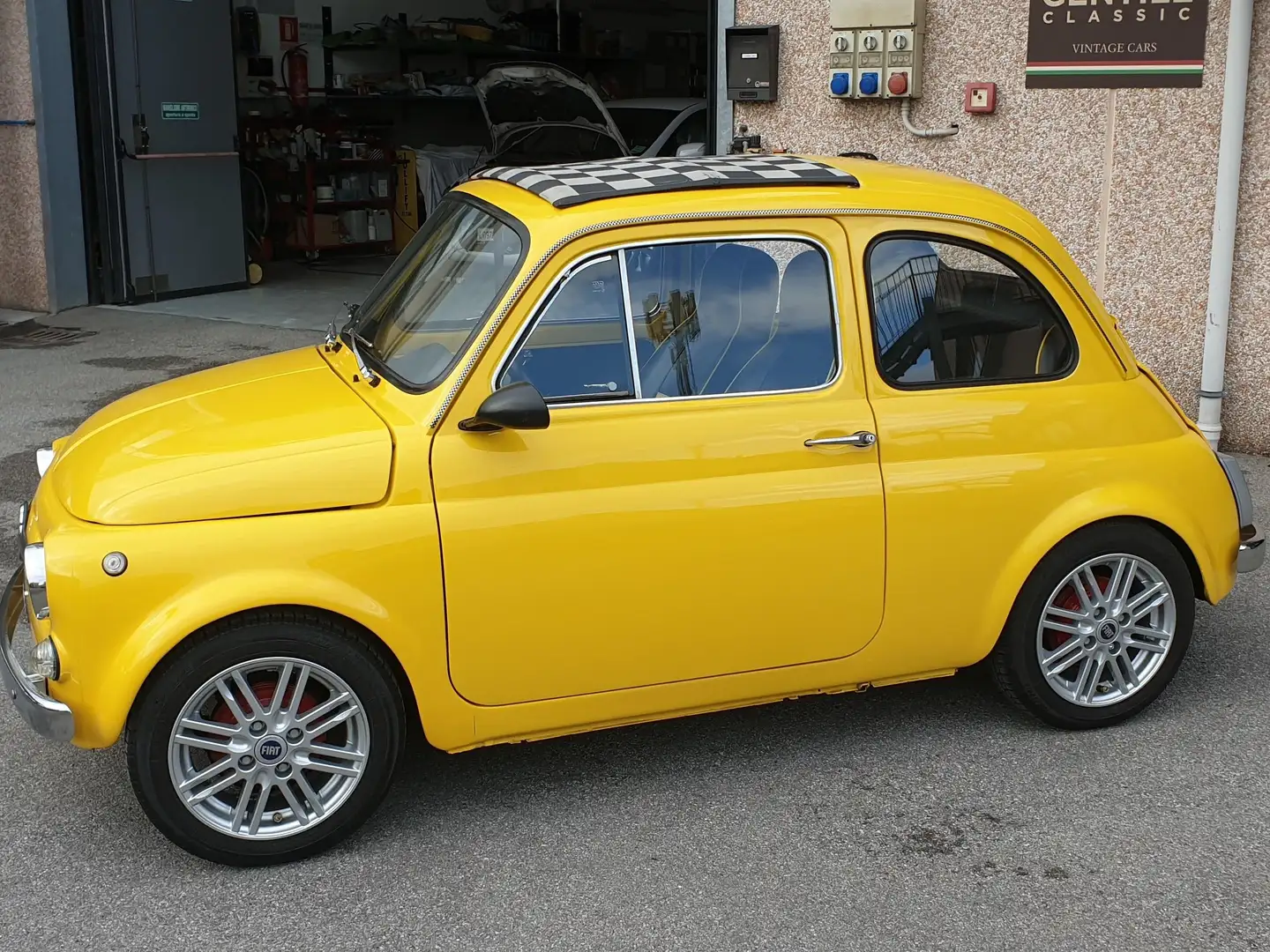 Fiat 500 FIAT 500 R RICOSTRUZIONE ABARTH 1974 Giallo - 2