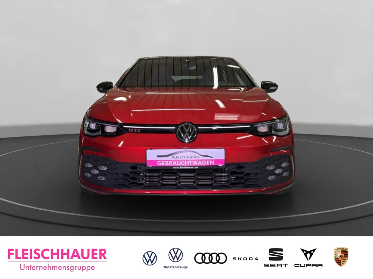 Volkswagen Golf GTI VIII 2.0 TSI MATRIX+PANO+HUD+ACC+NAVI+RFK+SHZ+DAB Rot - 2