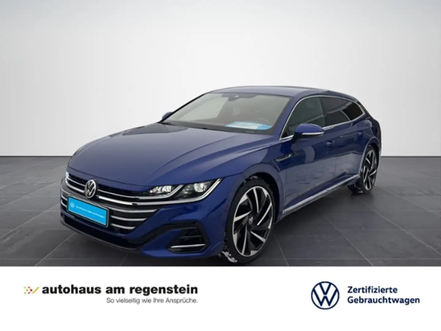 Volkswagen Arteon Shooting Brake 2.0TDI R-Line 4M Matrix/AHK/DCC Blau - 1