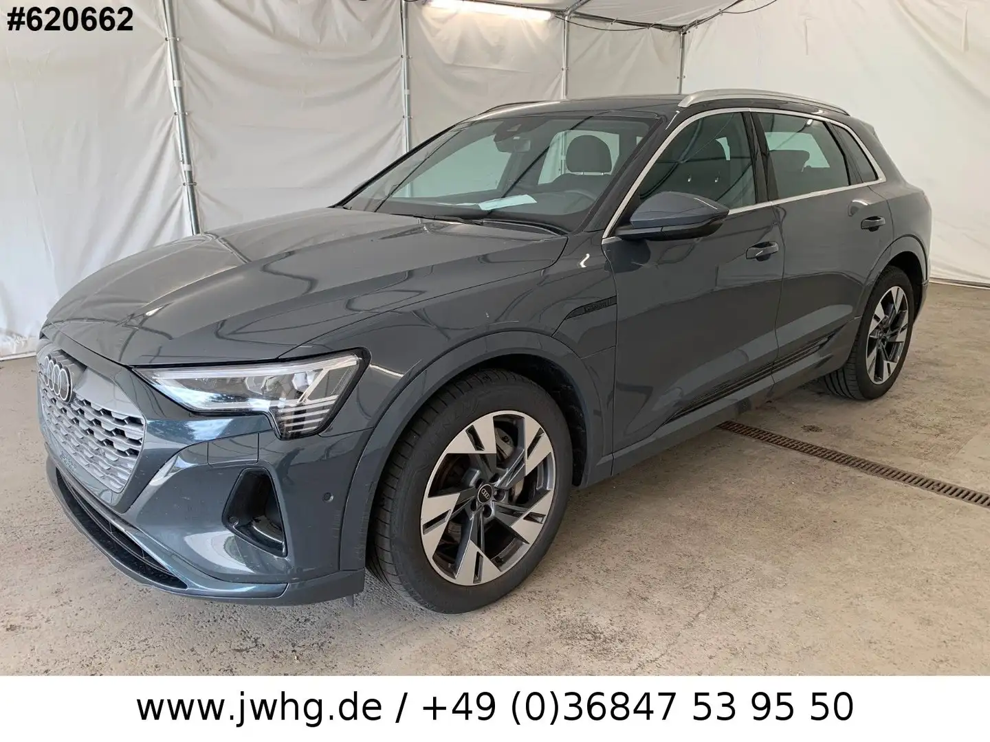 Audi Q8 e-tron S-Line MATRIX/ACC+/20"/DAB/AHK Grau - 1