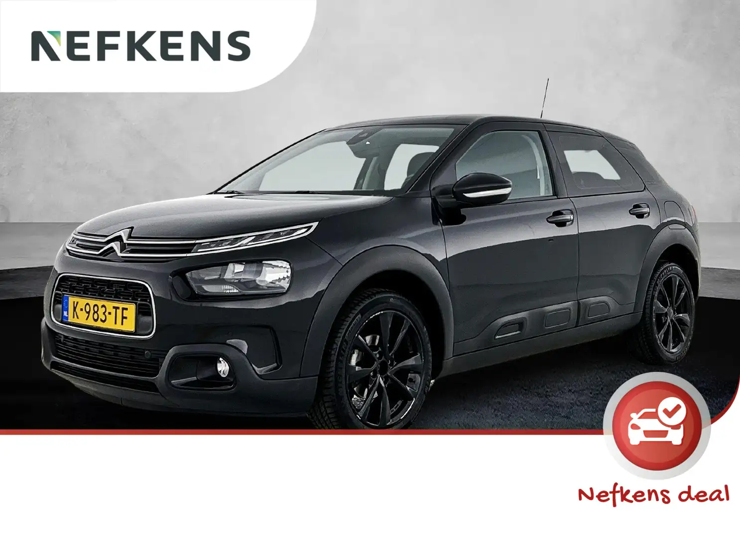 Citroen C4 Cactus Business 110pk | Navigatie | Achteruitrijcamera | Zwart - 1