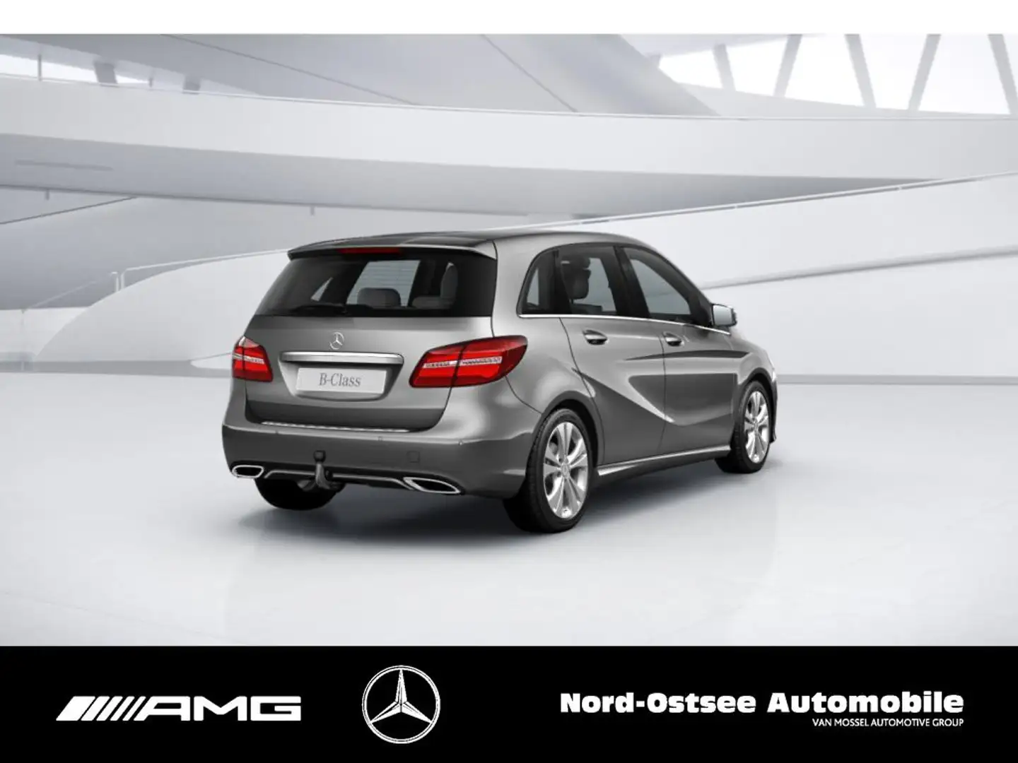 Mercedes-Benz B 200 URBAN NAVI PDC AHK LED SHZ TEMPOMAT Gris - 2