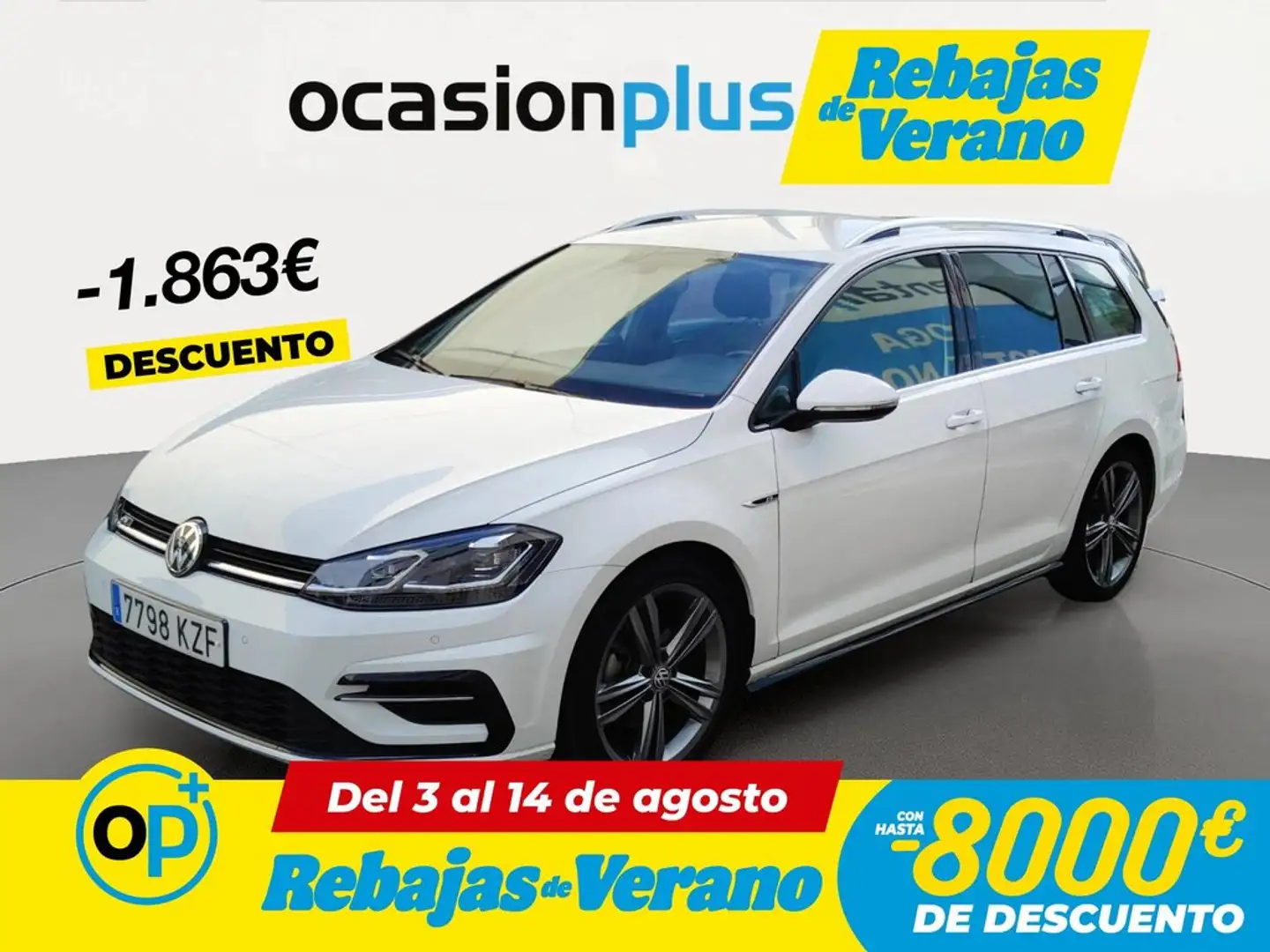 Volkswagen Golf Variant 1.5 TSI Evo Sport DSG7 110kW Blanco - 1