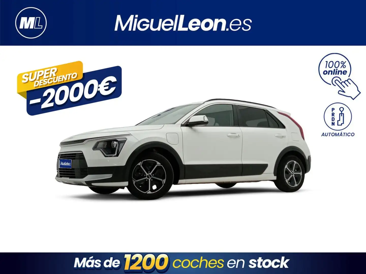 Kia Niro 1.6 GDI HEV CONCEPT 141CV Blanco - 1