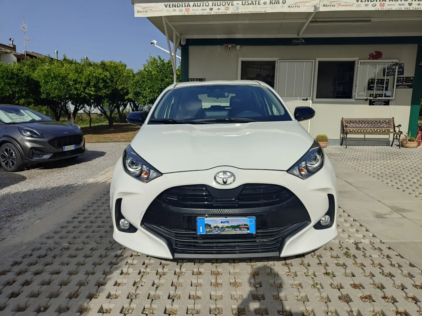 Toyota Yaris Yaris 1.0 5 porte Trend Blanc - 2