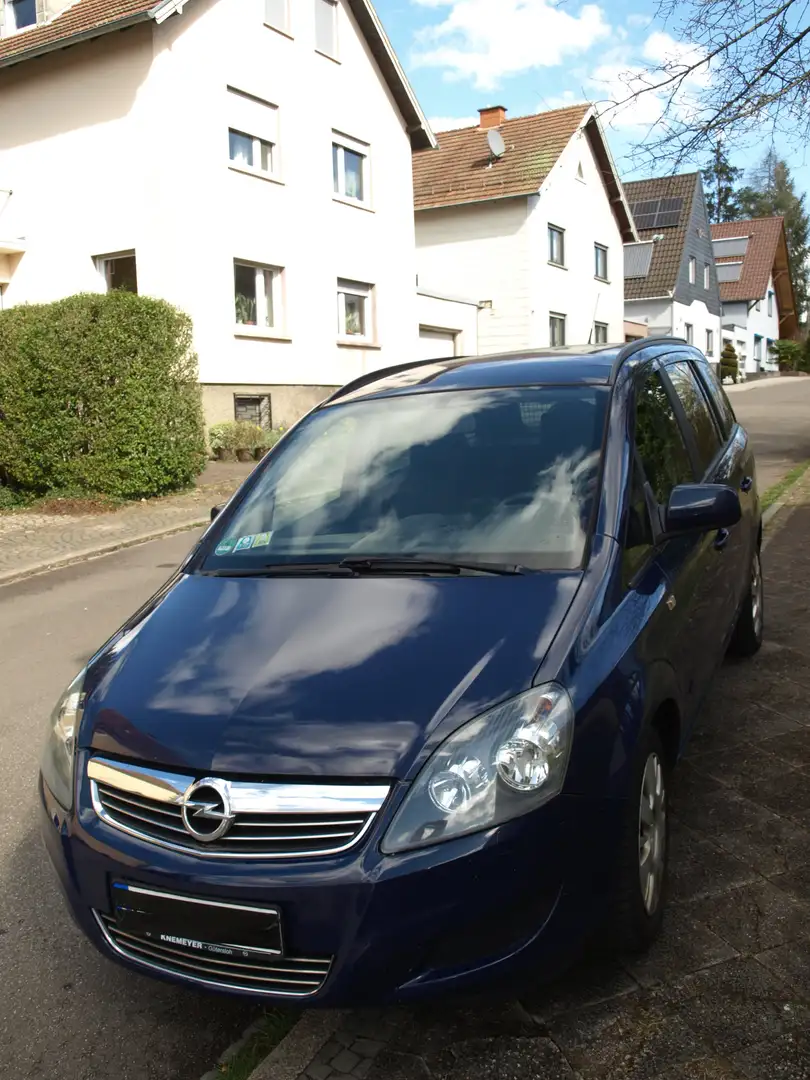 Opel Zafira Zafira+CNG/LPG+1.6+CNG+Turbo+Family Blau - 2