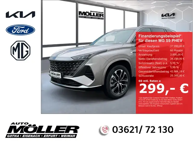 MG MGS9 1.5T 7Sitze Premium Panodach 360°Kamera Navi Totwi