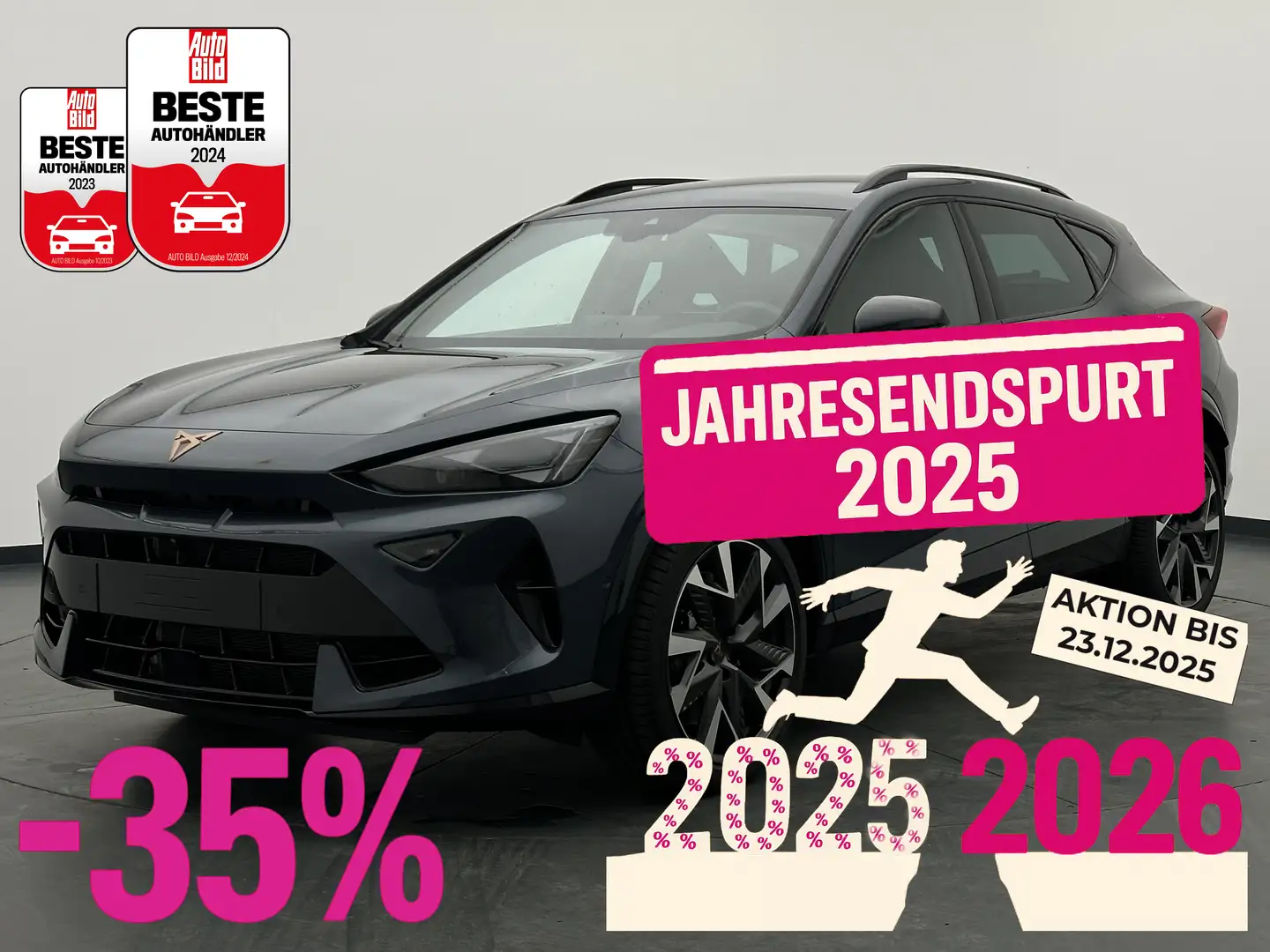 CUPRA Formentor Formentor 2.0 TSI 4Drive +MATRIX+360+5J-GAR+AHK+ Gris - 1