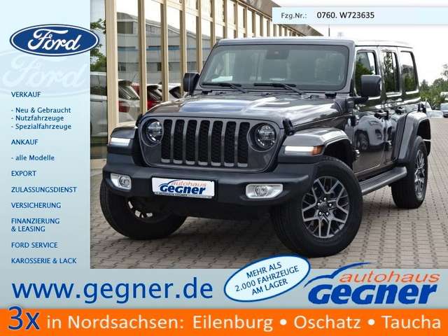Imagine Jeep Wrangler Unlimited 380PS PHEV Sahara Leder ACC