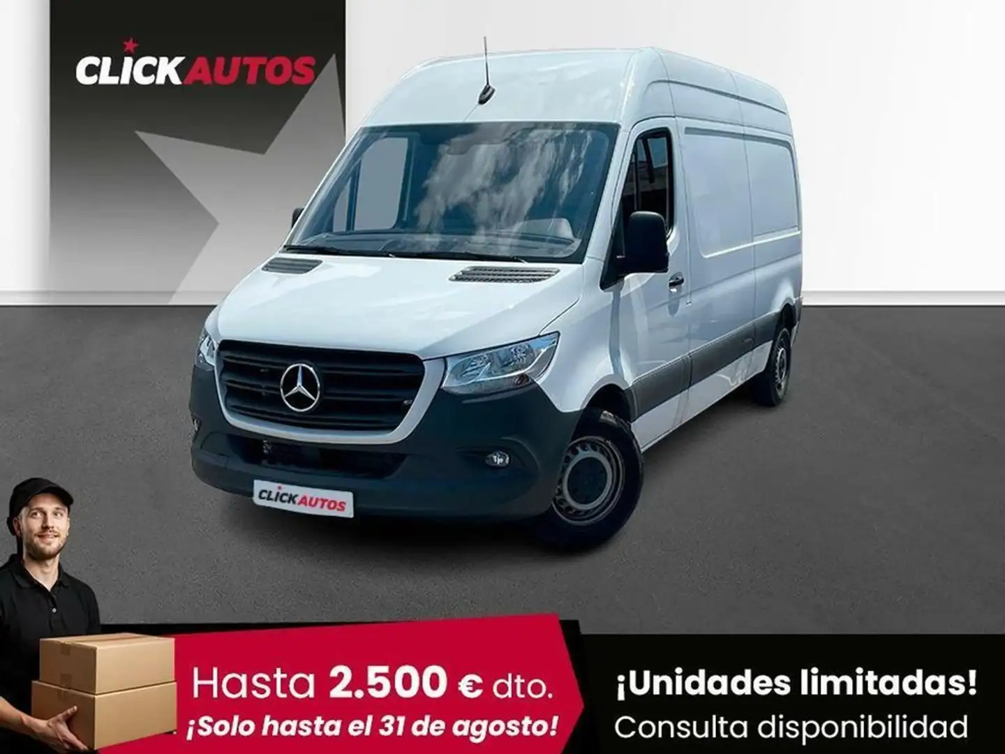 Mercedes-Benz Sprinter 2.0 CDI 114CV Furgon Medio Blanco - 1