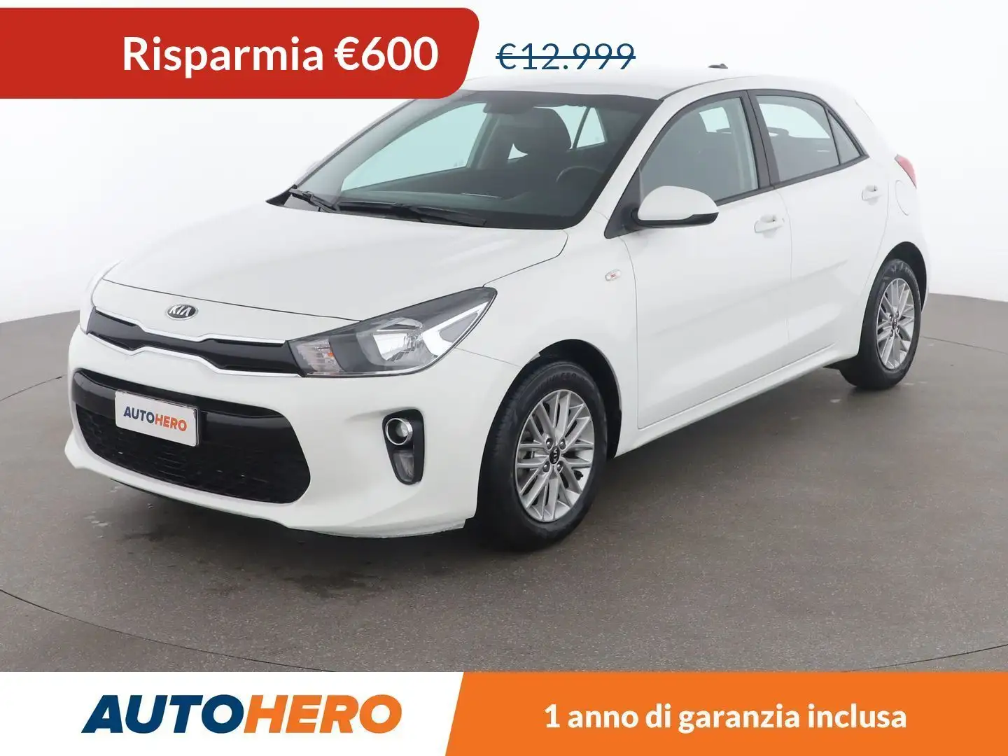 Kia Rio 1.2 Evolution White - 1