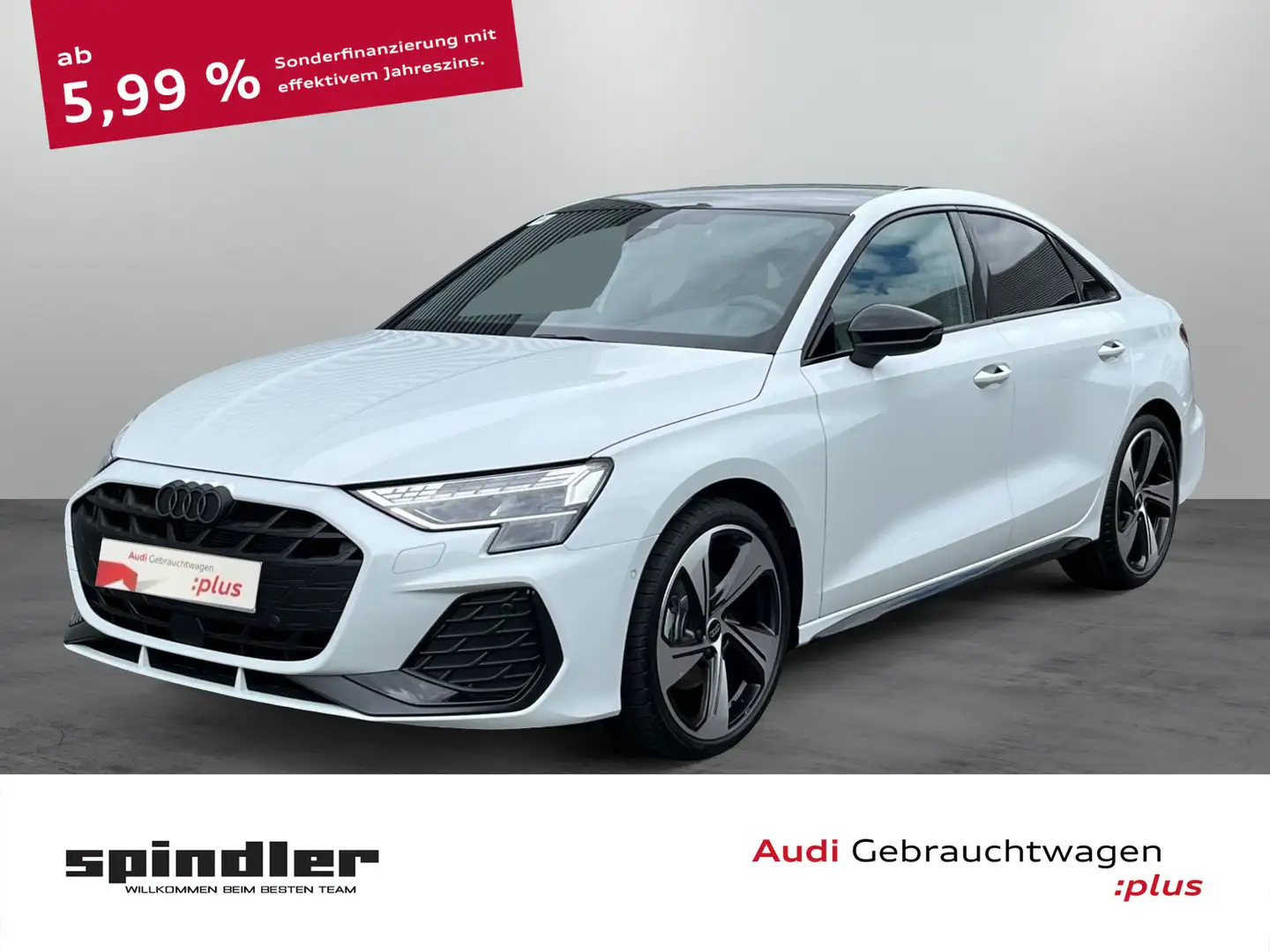 Audi A3 S-Line 35 TFSI S-tronic / Matrix Weiß - 1