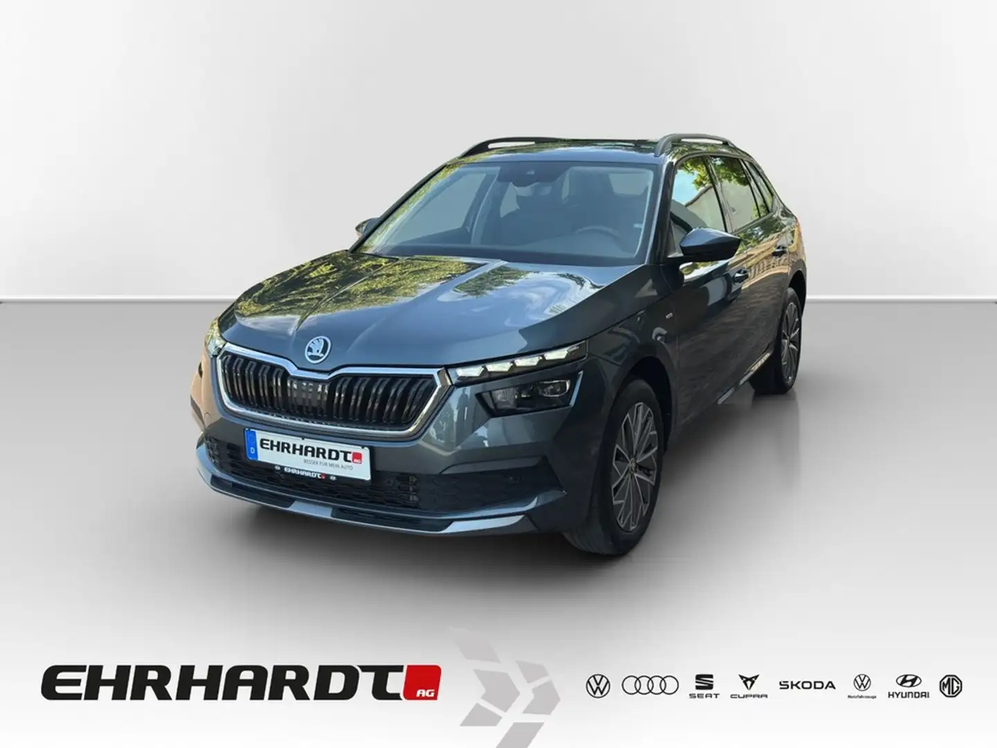 Skoda Kamiq 1.5 TSI DSG Ambition AHK*LED*NAV*SHZ*ACC*PDC*KA... Grau - 1