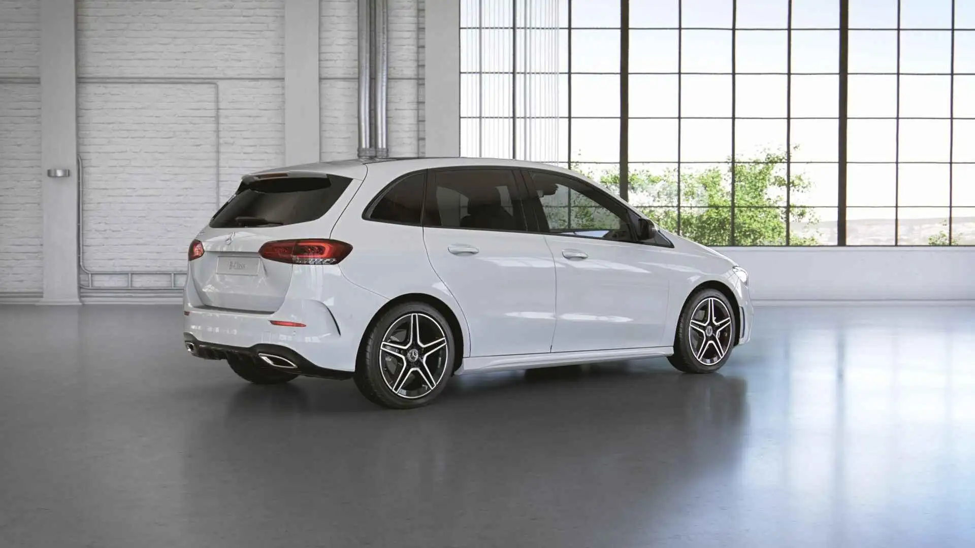 Mercedes-Benz B 180 Business Solution AMG Blanc - 2