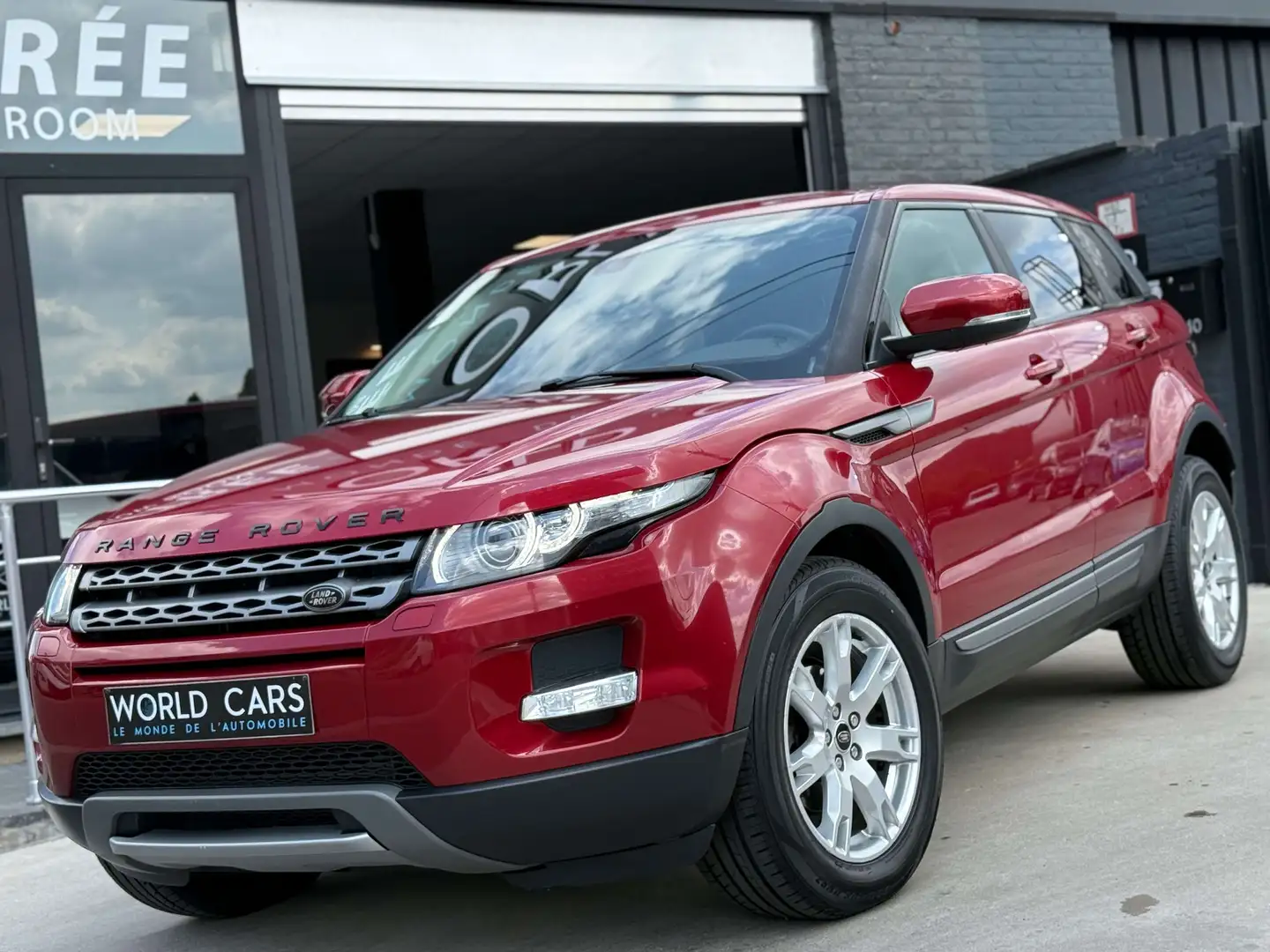 Land Rover Range Rover Evoque 2.2 TD4 4WD TOIT PANO NAVI CRUISE GARANTIE 12MOIS Rosso - 1