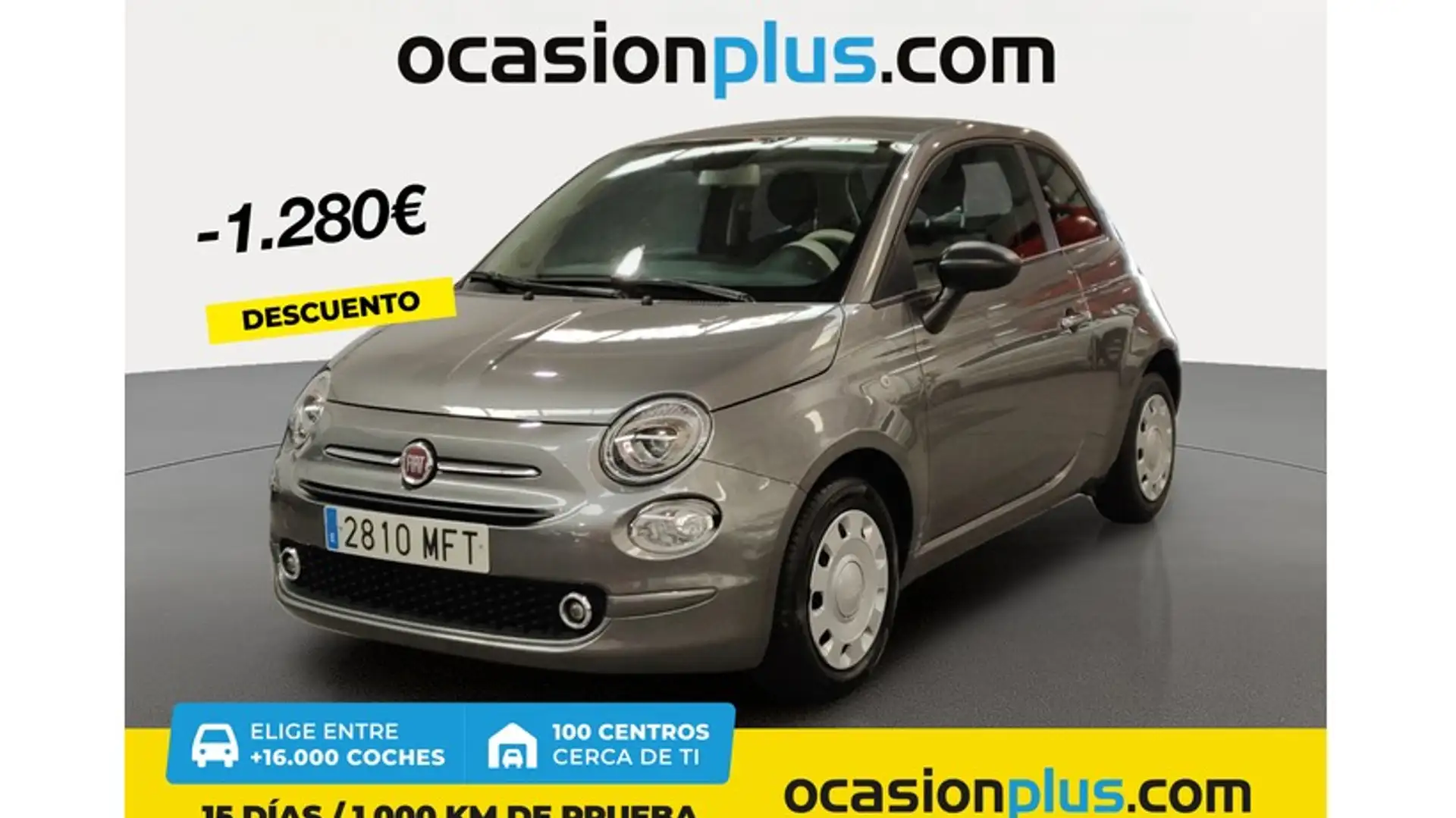 Fiat 500 1.0 Hybrid Dolcevita 52kW Grigio - 1