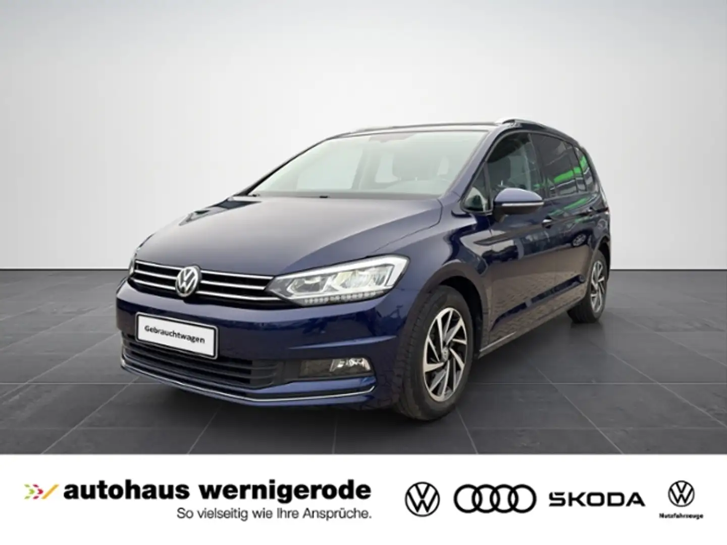 Volkswagen Touran Join 1.6TDI *StndHzg*LED*Pano*ACC* Azul - 1