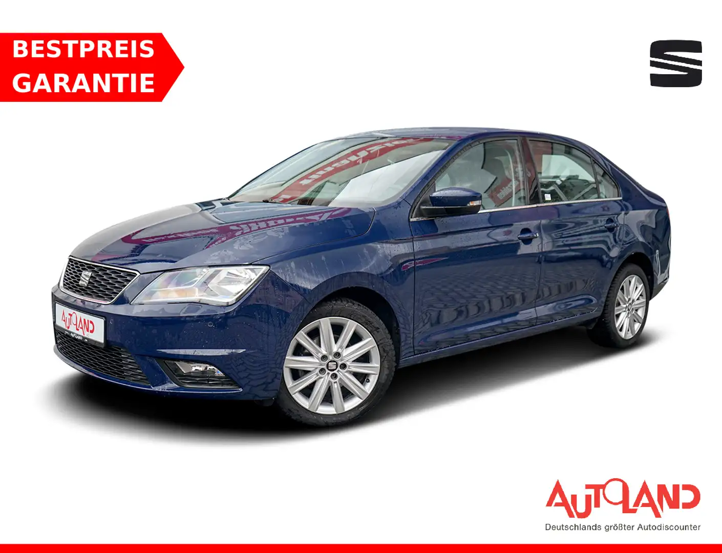 SEAT Toledo 1.0 TSI Style Klimaaut. Android Apple PDC Bleu - 1