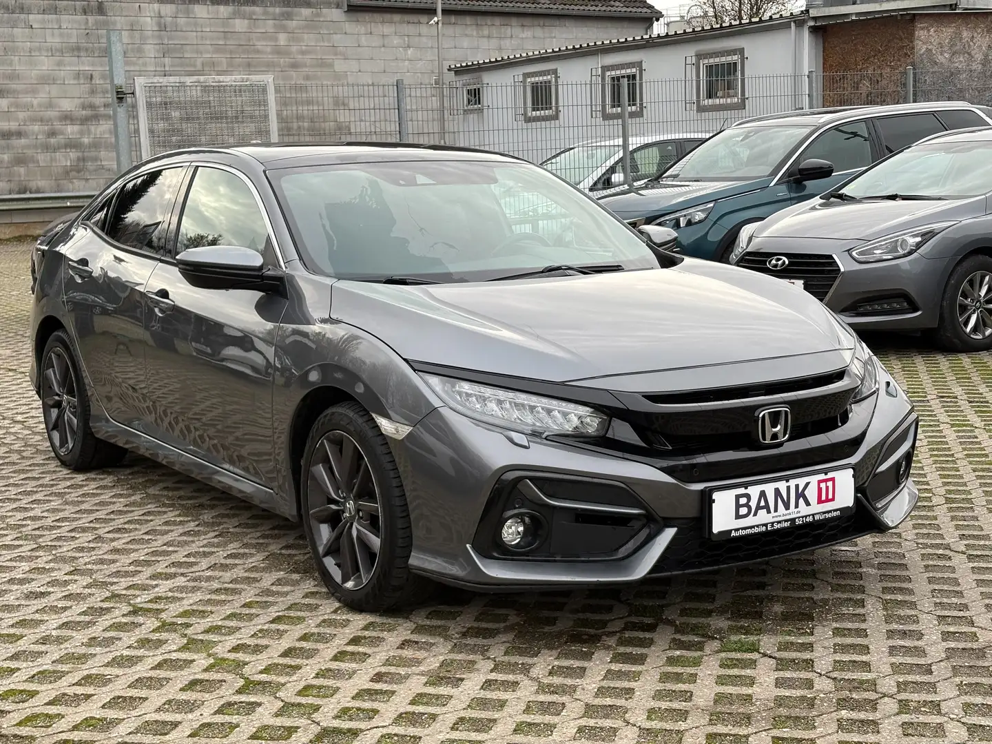 Honda Civic 1.0*Kamera*Schiebedach*Sitzheizung*Navi* Сірий - 1
