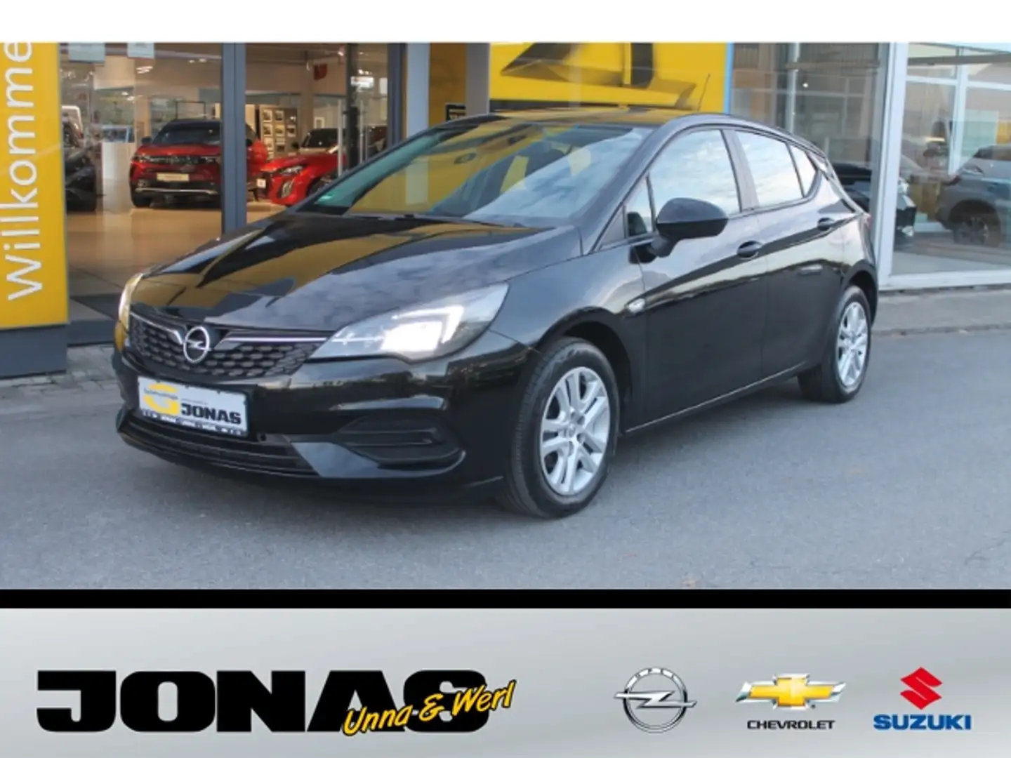 Opel Astra Edition 1.2T Multimedia Sitz-/Lenkradheiz. Zwart - 1