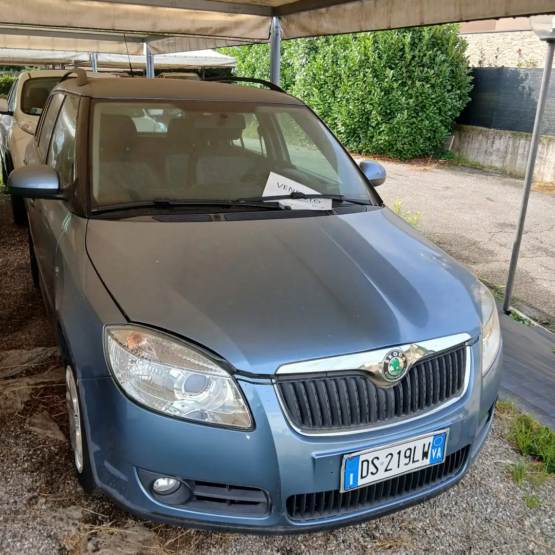 Skoda Fabia Fabia II 2007 Wagon Wagon 1.2 Style 70cv Blu/Azzurro - 1