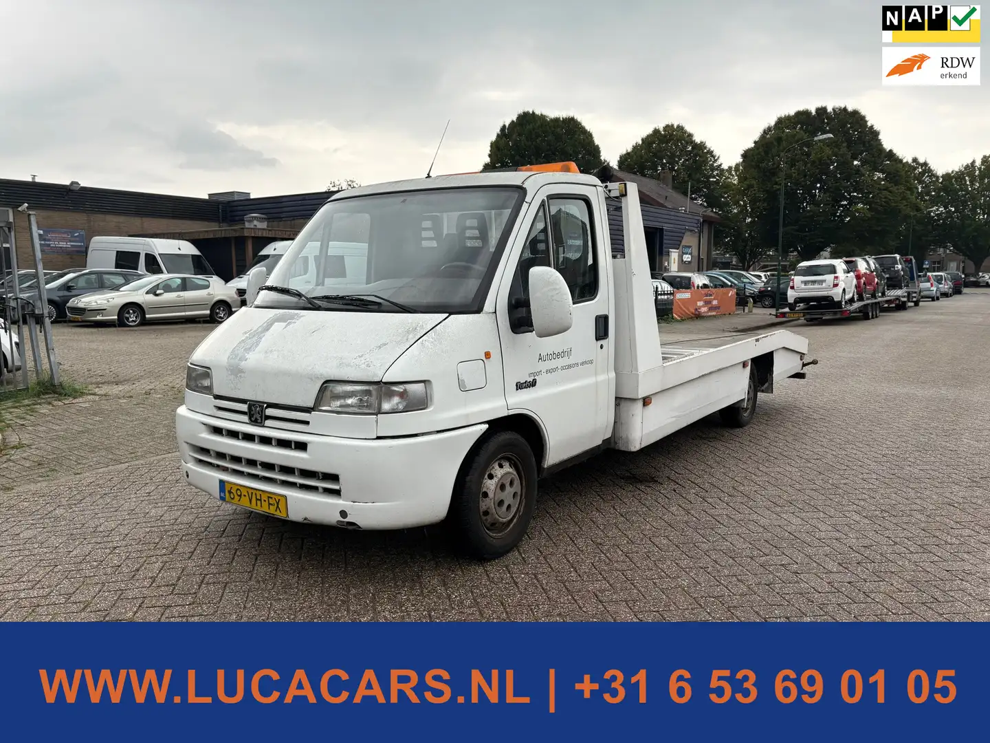 Peugeot Boxer 350 LL TDdi 2.5 OPRIJWAGEN AUTOTRANSPORTER - 1