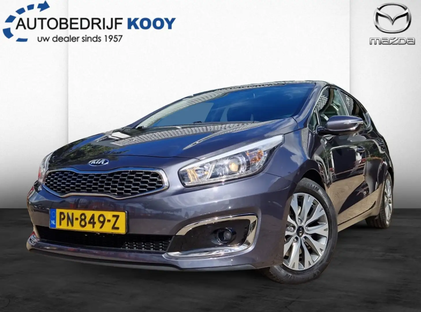 Kia Ceed / cee'd 1.6 GDI DynamicLine Navigatie / Trekhaak / Camera Gris - 1