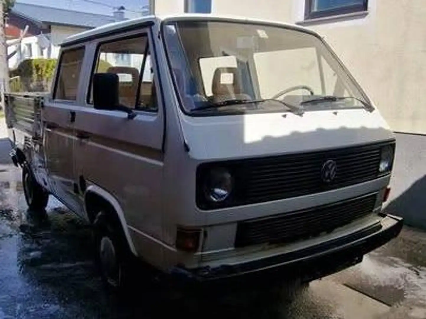 Volkswagen T3 Kombi Doka Doppelkabine Weiß - 2