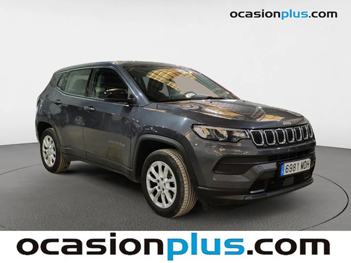 Jeep Compass 1.5 MHEV Night Eagle FWD DCT Gris - 2