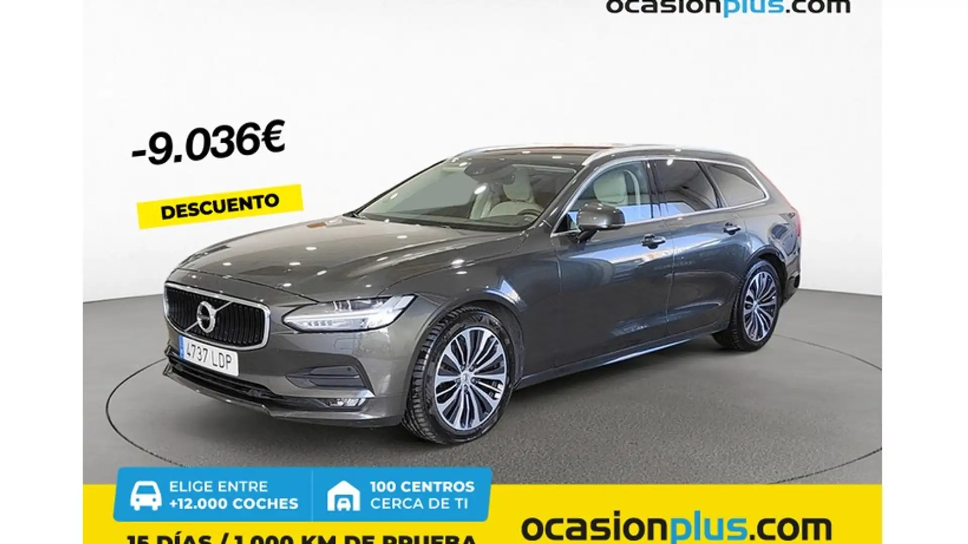 Volvo V90 D4 Business Plus Aut. 190 Gris - 1
