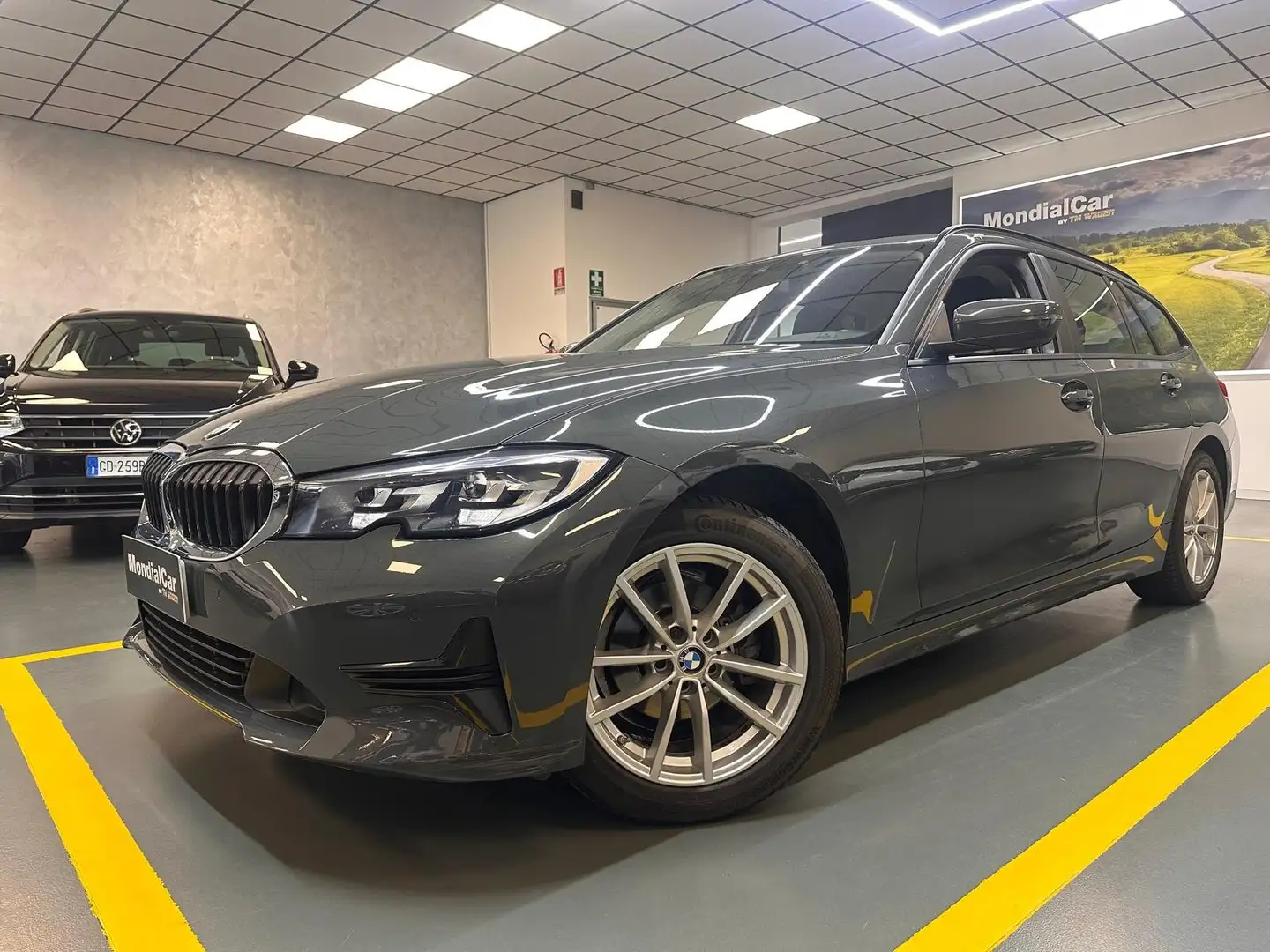 BMW 318 d Touring mhev 48V Sport auto * IVA ESPOSTA * Grigio - 1