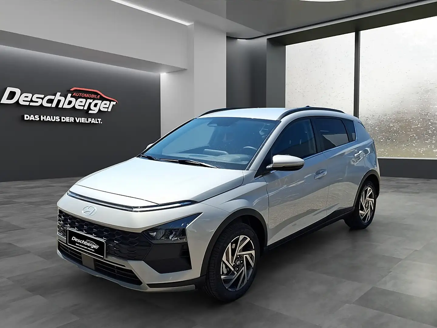 Hyundai BAYON Bayon 1,0 T-GDI Comfort Line DCT Grau - 1