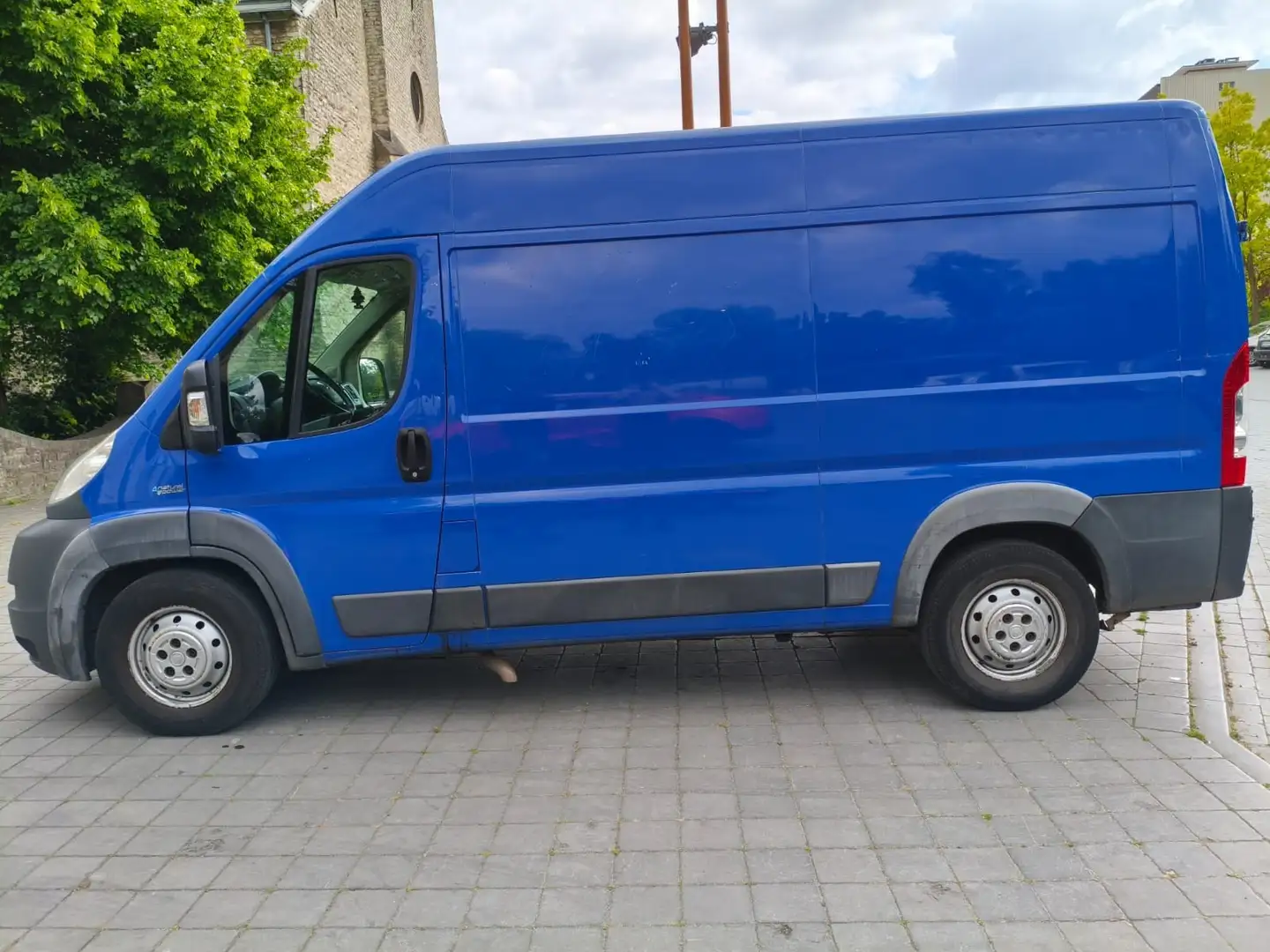 Fiat Ducato 3.0 Turbo CNG M-H2 Bleu - 2