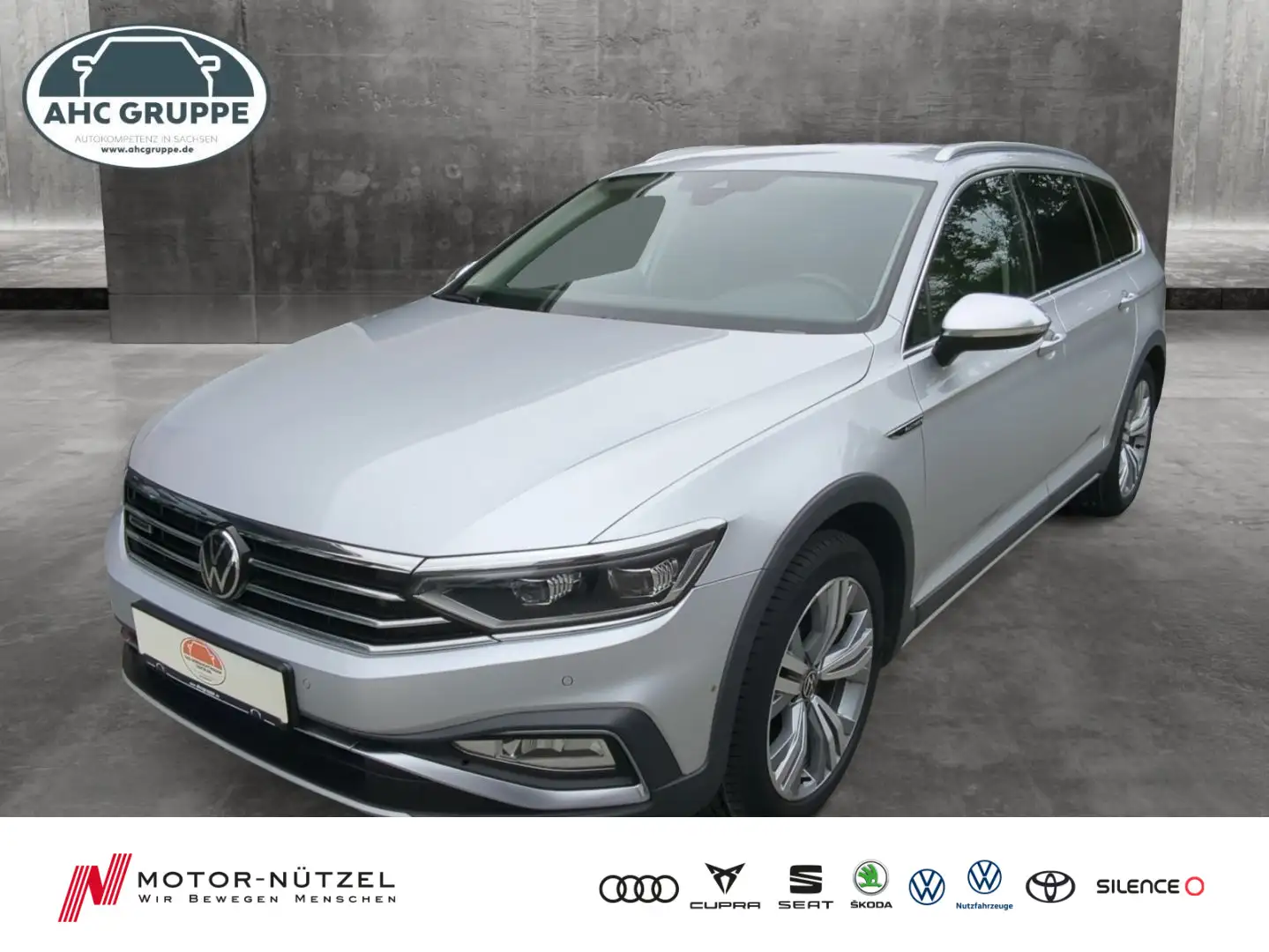 Volkswagen Passat Alltrack 2.0 TDI MATRIX+NAV+ACC+LEDER+AHK Silber - 1