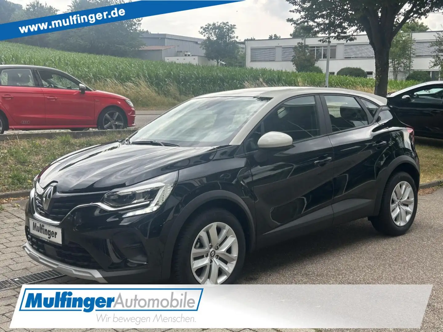 Renault Captur TCe 90 LED Klima Tempom.Handsfree DAB PDC Schwarz - 1