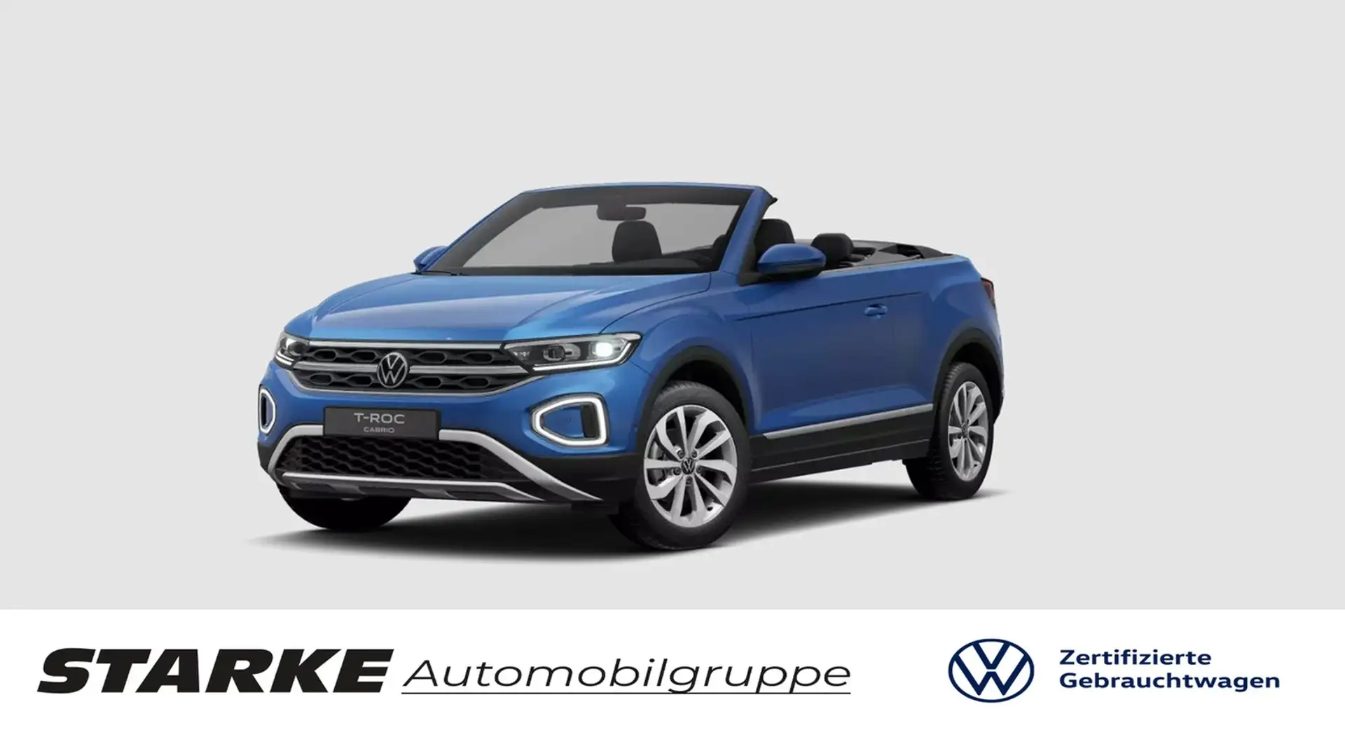 Volkswagen T-Roc Cabriolet 1.5 TSI Style Blau - 1