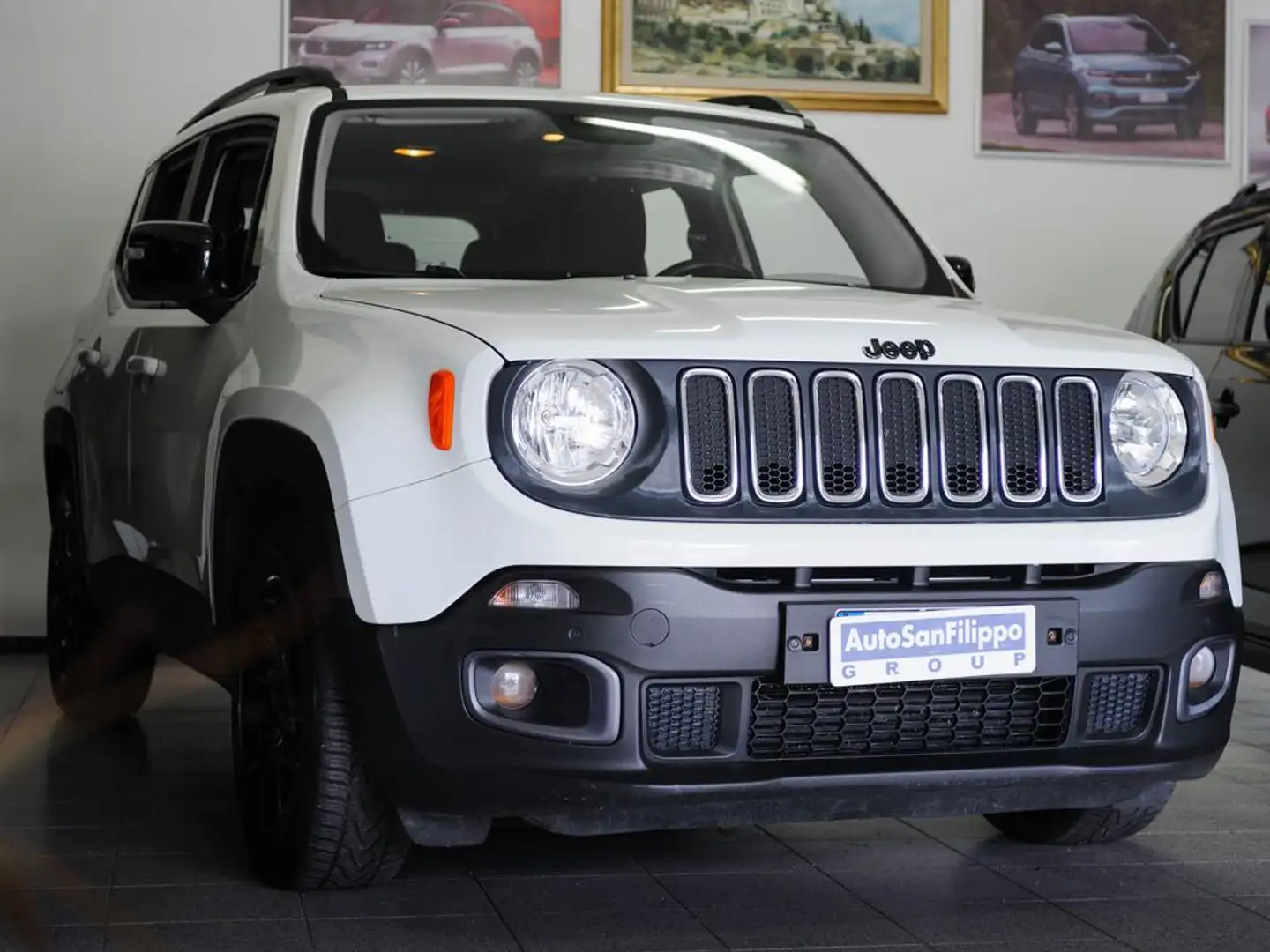 Jeep Renegade Renegade 1.6 mjt Limited fwd 120cv NAVY-TELECAMERA Weiß - 2
