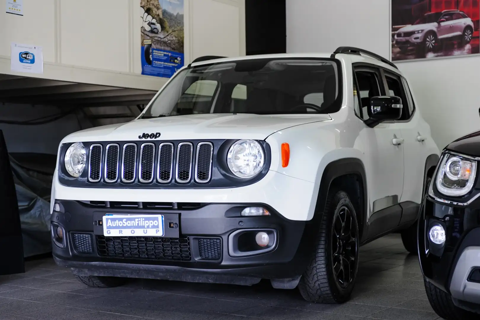Jeep Renegade Renegade 1.6 mjt Limited fwd 120cv NAVY-TELECAMERA Weiß - 1