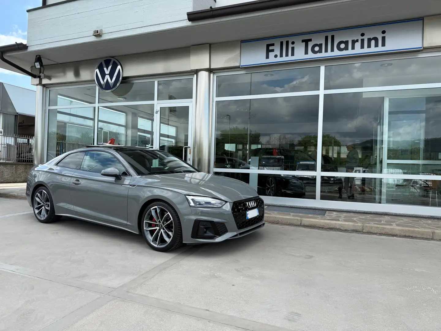 Audi A5 A5 Coupe 50 3.0 tdi S line edition quattro 286cv Szary - 1