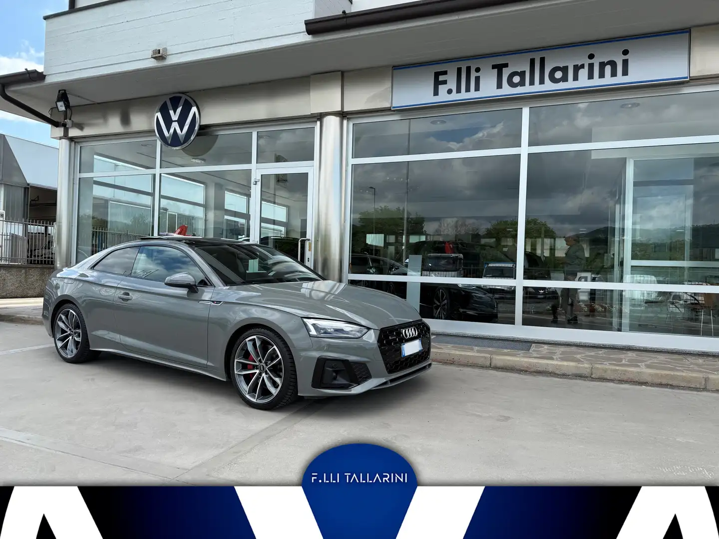 Audi A5 A5 Coupe 50 3.0 tdi S line edition quattro 286cv Šedá - 1