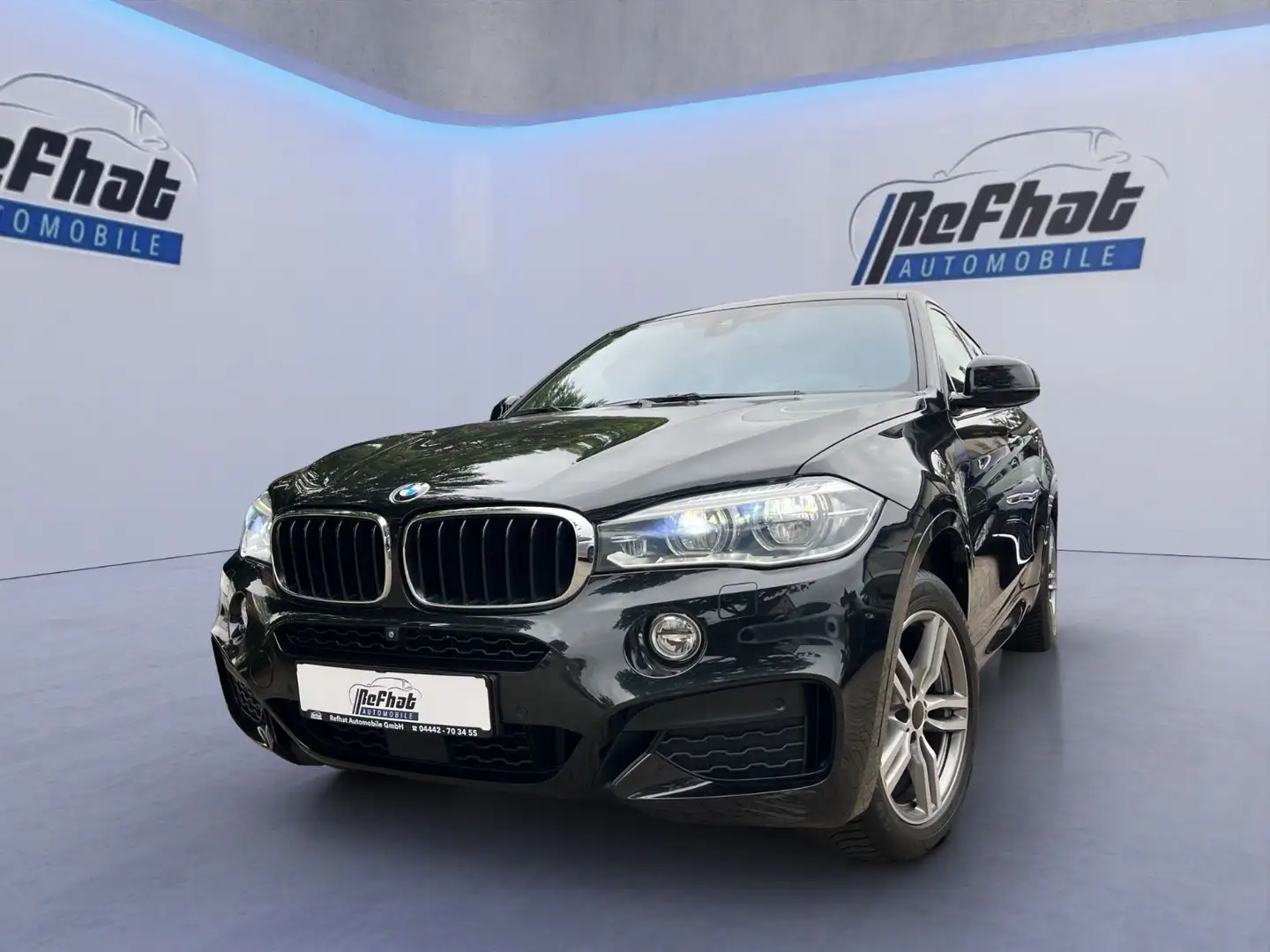 BMW X6 xDrive 30d*M-PAKET*HUD*KEYLESS*LASER*BICOLOUR Schwarz - 1