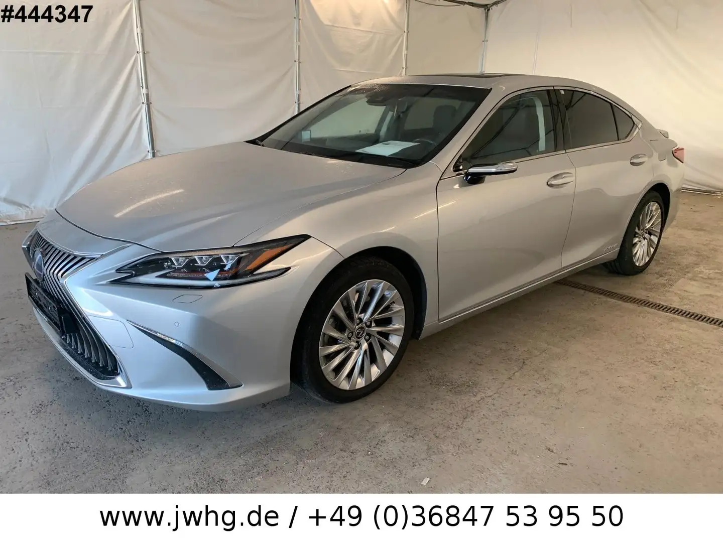 Lexus ES 300 h Matrix HeadUp ACC 360K Glasd Memory DAB Silber - 1