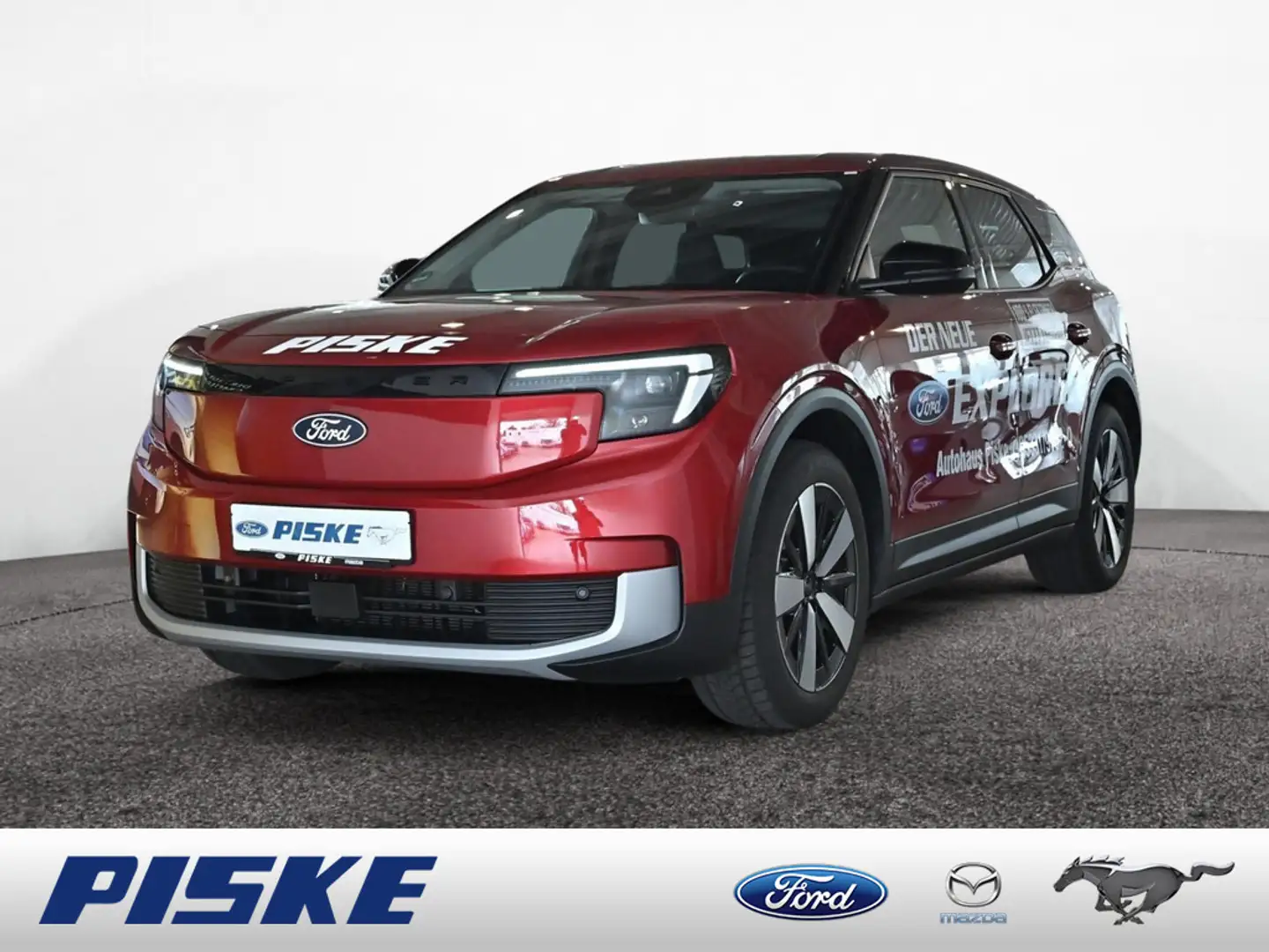 Ford Explorer Premium Extended Range 77KWh Wärmep. Rood - 1