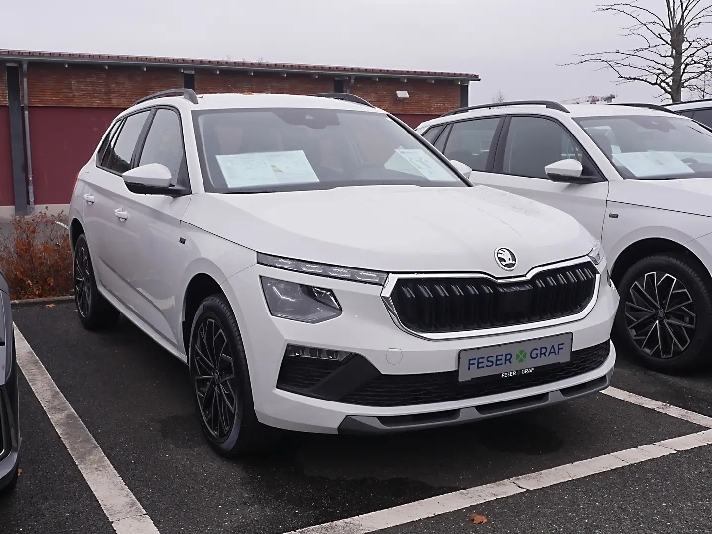 Skoda Kamiq Selection 1,0l TSI *RFK SHZ TEMP MATRIX* Weiß - 2