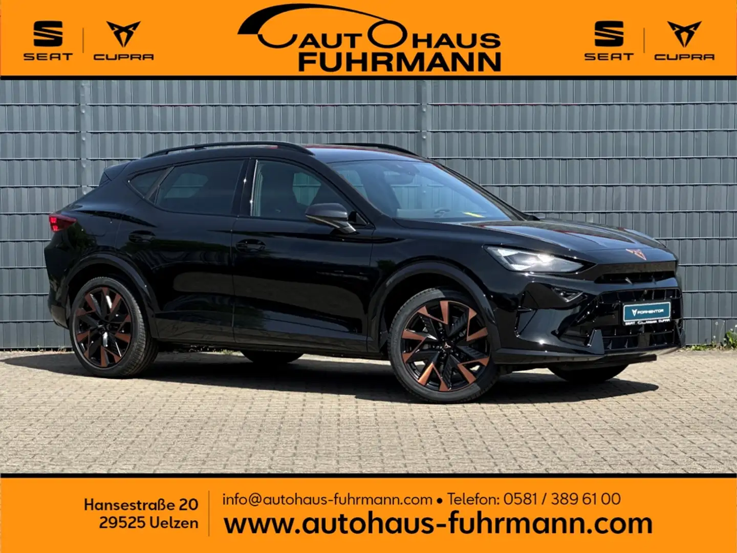 CUPRA Formentor VZ 2.0 TSI DSG AHK/MATRIX/SENNHEISER Nero - 1