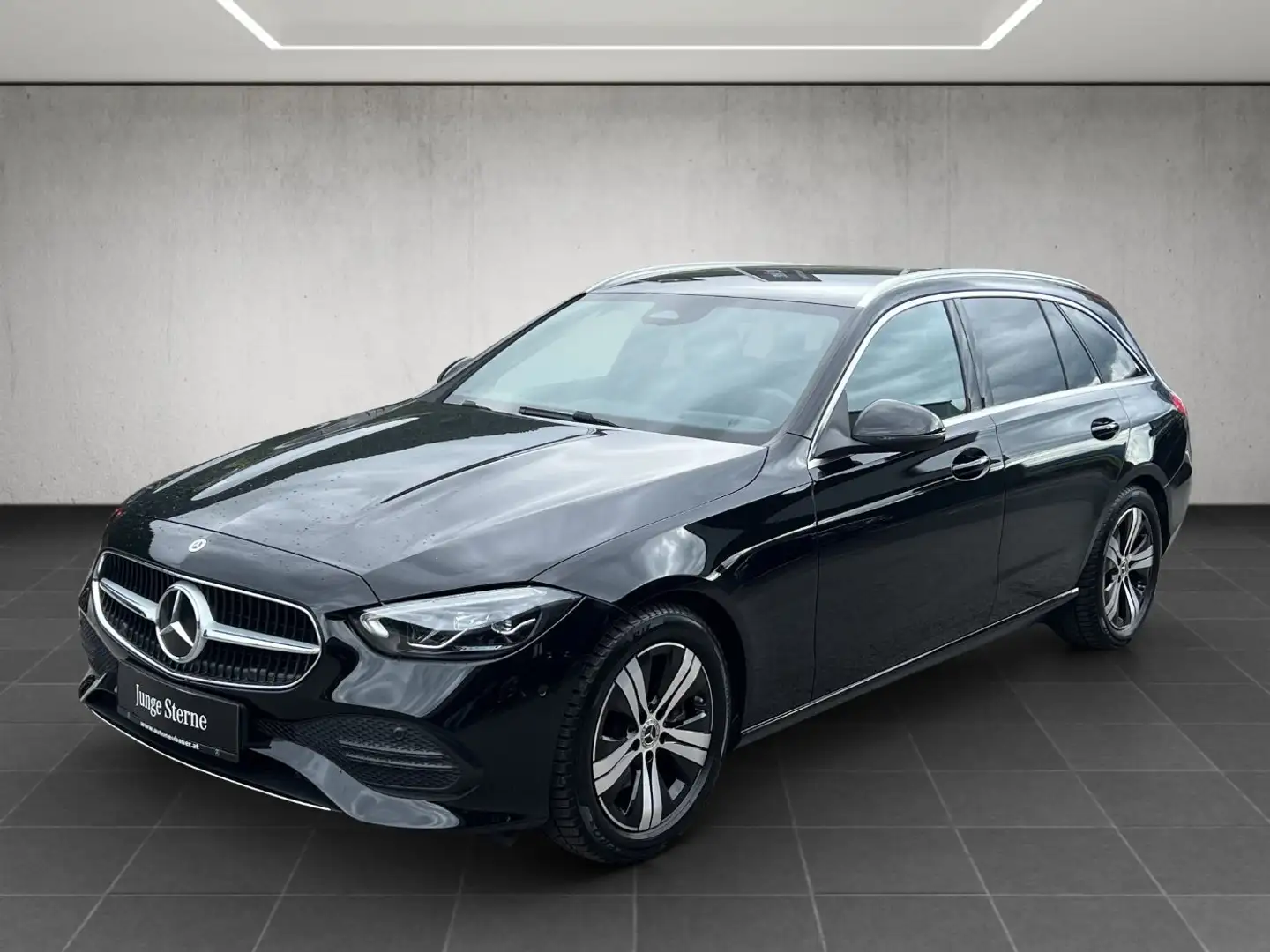 Mercedes-Benz C 200 d T-Modell Österreich-Edition PTS Shz LED Schwarz - 2