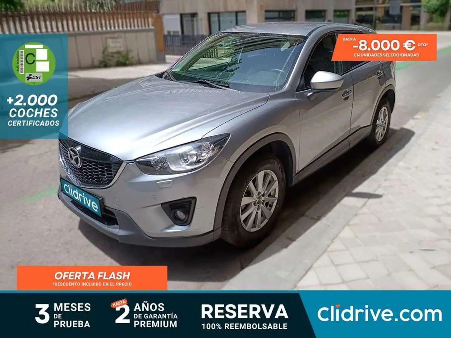Mazda CX-5 2.2DE Style 2WD Gris - 1