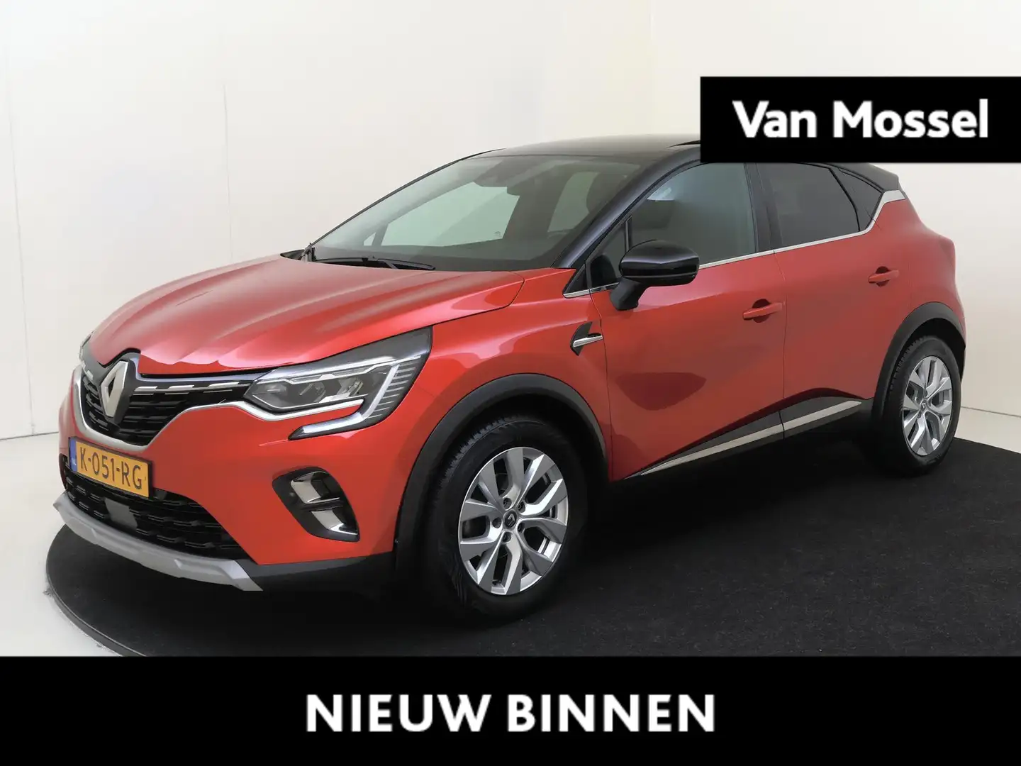 Renault Captur 1.3 TCe 140 PK Intens Automaat | Panoramadak | Cli Rood - 1