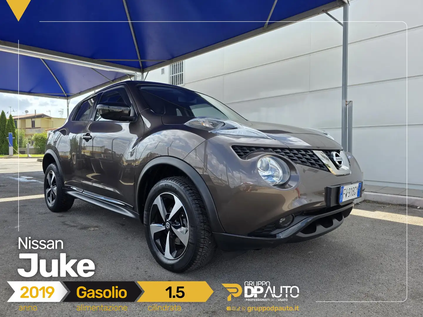 Nissan Juke 1.5 dci Bose Personal Edition my18 Bronzo - 1